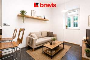 Prodej prostorného bytu 2+kk, ul. Čápkova, Brno - Veveří, společná zahrada, 52 m²