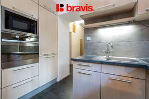 Prodej prostorného bytu 2+kk, ul. Čápkova, Brno - Veveří, společná zahrada, 52 m²