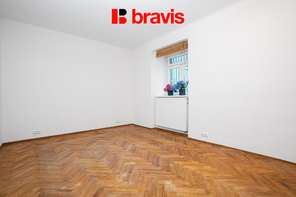 Prodej prostorného bytu 2+kk, ul. Čápkova, Brno - Veveří, společná zahrada, 52 m²