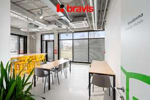 Pronájem jednolůžka v zařízeném 1+kk pro dvě osoby, 22 m², Brno - Trnitá, ulice Dornych