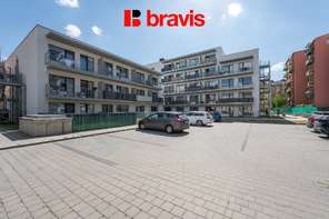 Prodej bytu 2+kk, Brno - střed, novostavba, 2x balkon, parkování, ul. Spolková