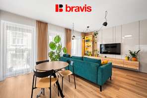 Prodej bytu 2+kk, Brno - střed, novostavba, 2x balkon, parkování, ul. Spolková