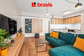 Prodej bytu 2+kk, Brno - střed, novostavba, 2x balkon, parkování, ul. Spolková