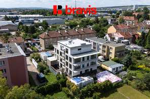 Prodej nadstandardního bytu 2+kk, 49,3 m², s balkonem a sklepem, Horní Heršpice, možnost parkování