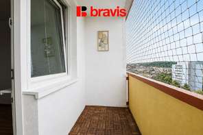 Pronájem bytu 2+kk, Brno - Žabovřesky, ul. Voroněžská,  šatna, 2 x lodžie