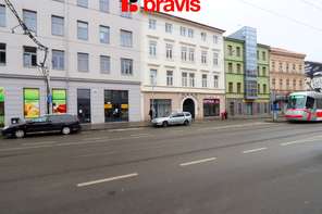 Pronájem bytu 1+kk, Brno - Zábrdovice, ulice Cejl, kompletně zařízený, klidná lokalita ve vnitrobloku, balkon, sklep