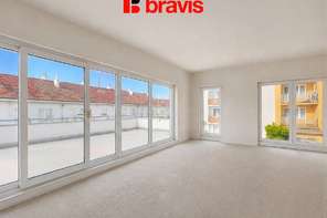 Prodej nadstandardního bytu 3+kk, 65,5 m², Brno- Horní Heršpice, s balkonem 11,8 m², sklepem, možnost parkování