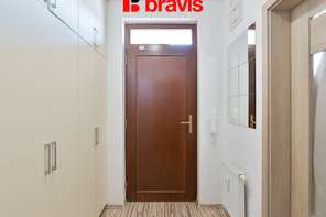 Pronájem bytu 1+kk, Brno - Trnitá, ulice Křenová, klimatizace, dobrá dostupnost do centra