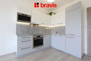2+kk apartment for rent, Brno - Žebětín, Přírodí street, new building, balcony, cellar