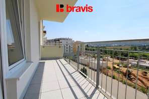 2+kk apartment for rent, Brno - Žebětín, Přírodí street, new building, balcony, cellar