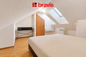 Pronájem bytu 3+kk 63 m², Brno - Černovice, ulice Zvěřinova, klimatizace, zařízený