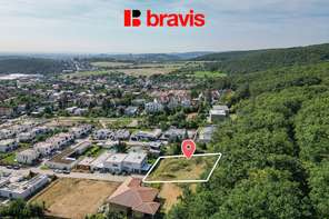 Prodej atraktivního pozemku o výměře 1 322 m² přímo u lesa, Brno-Ivanovice