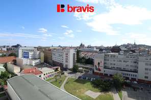 Rental of a 3-room apartment in the new Ponávka Tower, terrace 27m2, cellar, garage space