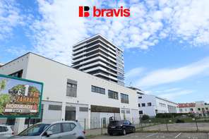 Rental of a 3-room apartment in the new Ponávka Tower, terrace 27m2, cellar, garage space