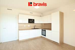Rental of a 3-room apartment in the new Ponávka Tower, terrace 27m2, cellar, garage space