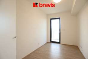 Rental of a 3-room apartment in the new Ponávka Tower, terrace 27m2, cellar, garage space
