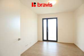 Rental of a 3-room apartment in the new Ponávka Tower, terrace 27m2, cellar, garage space