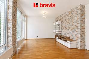 Pronájem bytu 3+kk, Brno - Útěchov, ul. Dlouhé vrchy, terasa, balkón, vyhrazené parkovací stání
