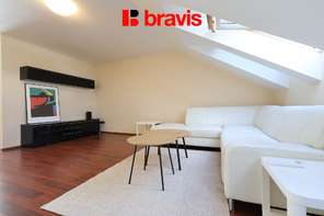 Pronájem bytu 2+kk, 91m² Brno - Královo Pole, ul. Skřivanova, zařízený, terasa, komora