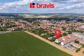 Prodej mezonetového bytu 3+kk s balkonem, klimatizací a krásným výhledem, ulice Švehlova, Šlapanice u Brna