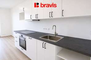 Apartment for rent 1+kk 38 m² South, Brno - Horní Heršpice, new building, balcony