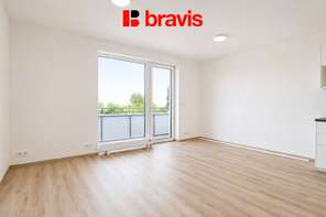 Apartment for rent 1+kk 38 m² South, Brno - Horní Heršpice, new building, balcony