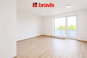 Apartment for rent 1+kk 38 m² South, Brno - Horní Heršpice, new building, balcony