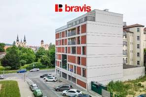 Prodej moderního ateliéru 2+kk (67,6 m2) v novostavbě, blízko centra, Zábrdovice: Auerswaldova, možnost garážového stání