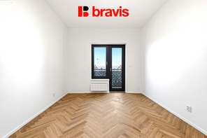 Pronájem bytu 2+kk, Brno - střed, ul. Nové sady, novostavba, první nájemník, balkon, garážové stání
