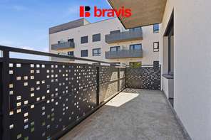 Pronájem bytu 2+kk, Brno - střed, ul. Nové sady, novostavba, první nájemník, balkon, garážové stání