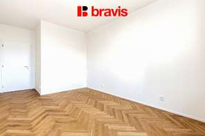 Pronájem bytu 2+kk, Brno - střed, ul. Nové sady, novostavba, první nájemník, balkon, garážové stání