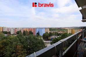 Pronájem bytu 1+kk, Brno - Bohunice, okrouhlá ulice, balkon, sklep
