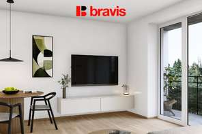 Prodej bytu 2+kk s terasou 45 m² v projektu Rezidence Haná, Vyškov