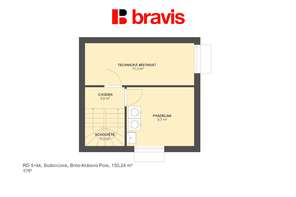 Prodej nízkoenergetického rodinného domu, Brno - Královo Pole, garáž, sklep, dostatek parkování, pozemek 400m²