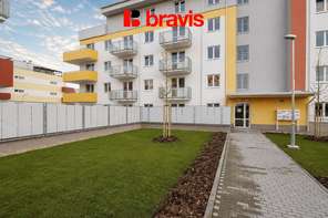 Pronájem bytu 2+kk, Brno - Kamechy, Novodvorská ulice, novostavba, terasa, sklep, klidná lokace