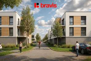 Prodej moderní, nízkoenergetické novostavby, byt 3+kk, 67,3m², Tuřany, terasa, možnost sklepa a parkování