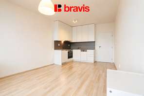 Pronájem bytu 1+kk, Brno - střed, ulice Rumiště, balkon, garážové stání, sklep