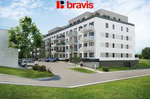 Prodej bytu 2+kk 55,7 m² v novém projektu Zborovce, Blansko, sklep, balkon, možnost parkování.