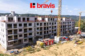 Prodej bytu 2+kk 55,7 m² v novém projektu Zborovce, Blansko, sklep, balkon, možnost parkování.