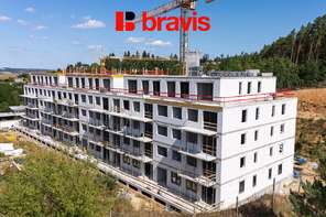 Prodej bytu 2+kk 55,7 m² v novém projektu Zborovce, Blansko, sklep, balkon, možnost parkování.