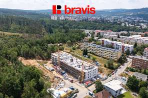 Prodej bytu 2+kk 55,7 m² v novém projektu Zborovce, Blansko, sklep, balkon, možnost parkování.