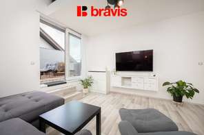 Pronájem moderního bytu 3+kk, ul. Višňová, Moravany u Brna, terasa, garáž, park. stání, klimatizace