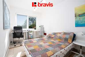 Prodej bytu 1+kk, Brno - Nový Lískovec, ul. Rybnická, zařízený, klimatizace, v blízkosti Campus Square