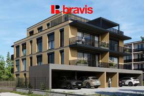 Prodej nadstandardního bytu 2+kk, 49,3 m², s balkonem a sklepem, Horní Heršpice, možnost parkování