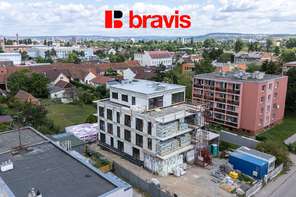 Prodej nadstandardního bytu 3+kk, 55,2 m², Brno- Horní Heršpice, s balkonem 11,7 m², sklepem, možnost parkování