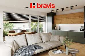 Prodej nadstandardního bytu 3+kk, 55,2 m², Brno- Horní Heršpice, s balkonem 11,7 m², sklepem, možnost parkování