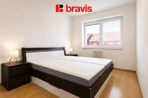 Pronájem bytu 3+kk, Brno - Řečkovice, Nachová ulice, částečně zařízený, balkon, sklep, žádaná lokalita