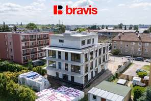 Prodej nadstandardního bytu 3+kk, 65,5 m², Brno- Horní Heršpice, s balkonem 30,1 m², sklepem, možnost parkování