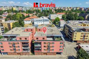 Výjimečný byt 4+kk se střešní terasou 50 m², ul. U Leskavy, Brno – Starý Lískovec, parkovací staní