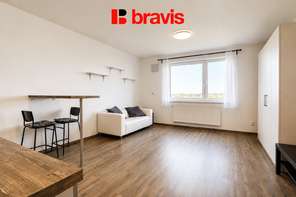 Pronájem bytu 1+kk, Brno - Černá Pole, ul. třída Generála Píky, zařízený